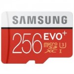 256 GB microSD-la mejor tarjeta de memoria de Samsung